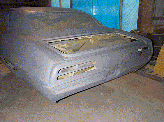 1969 Pontiac Fiirebird Rear Body Panel
