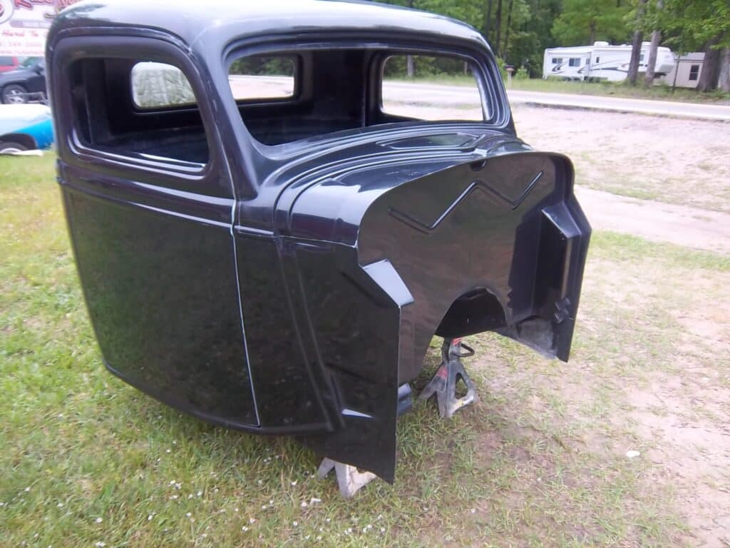 1935 Ford Fiberglass Pickup Cab Front View