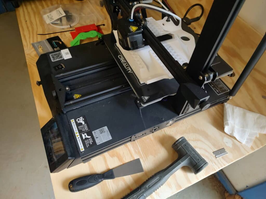 3D Printer working on Intake 2