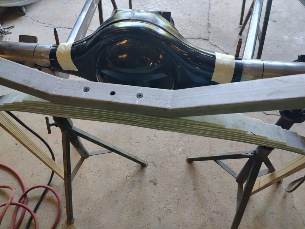 Rear Axle Mock up Rear Shot
