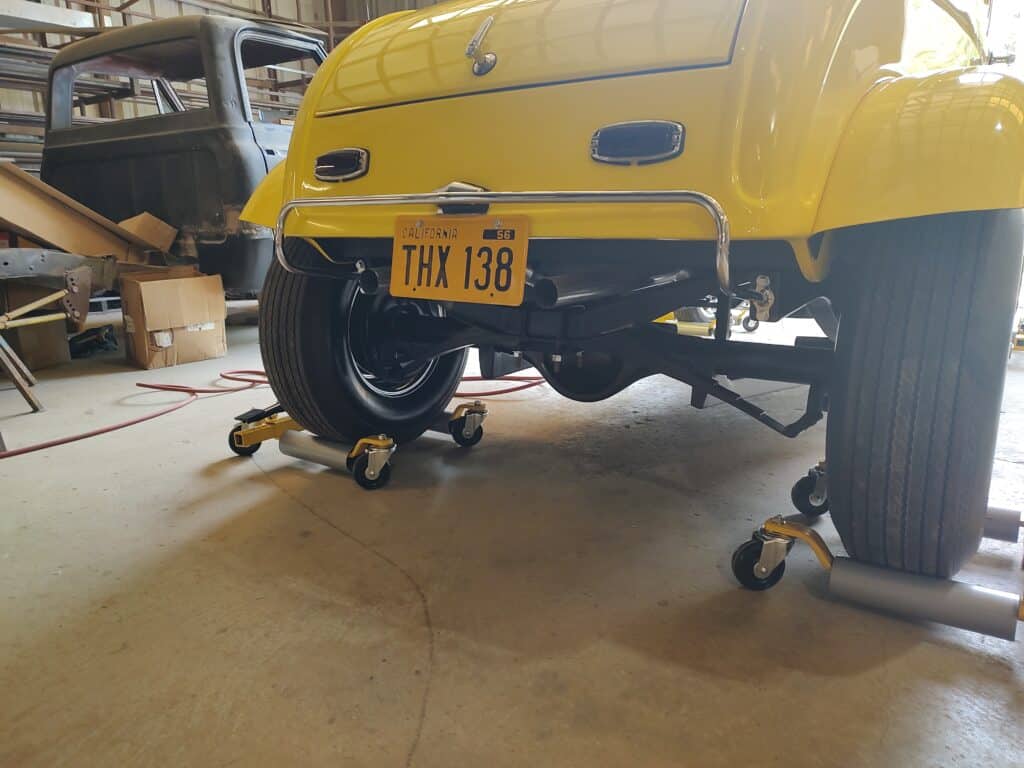 American Graffiti Prop Car Rear Bumper