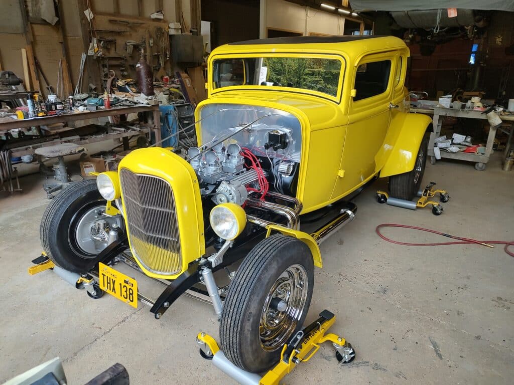 American Graffiti Movie Car Prop Side Front View