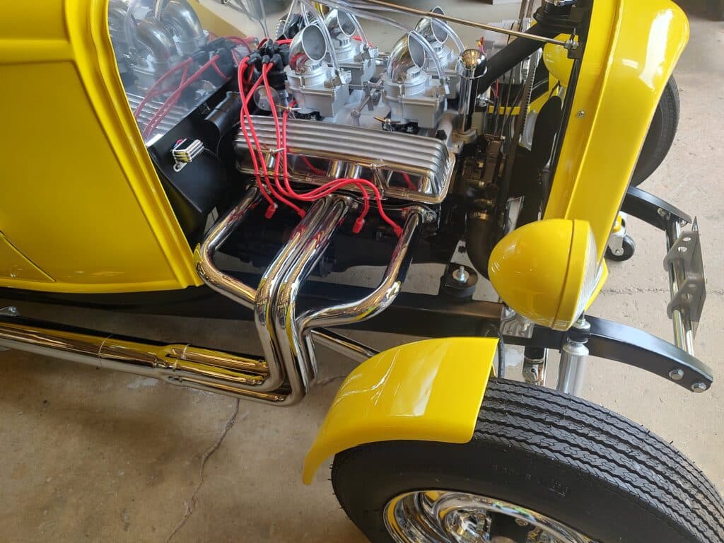 5 Window Prop Car Side Right Front Motor View