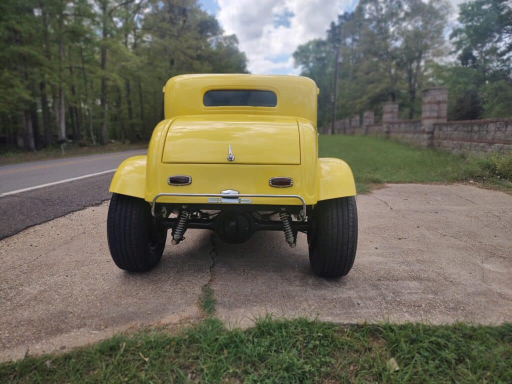 Tribute Coupe American Graffiti Rear Shot
