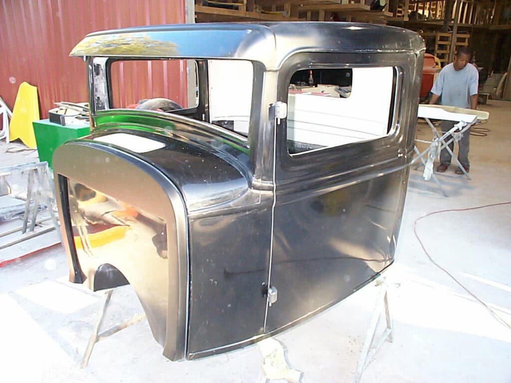 1934 4 Inch extended Fiberglass Pickup Cab