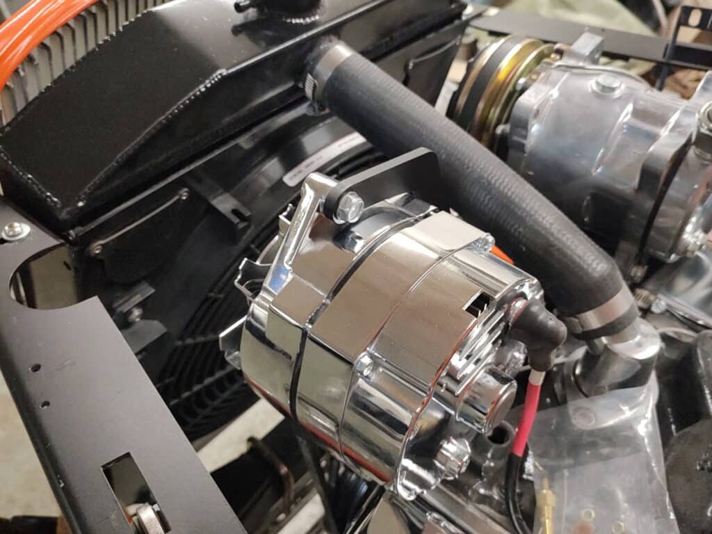 1933-34 Ford 3 Window Radiator and Alternator S.G.