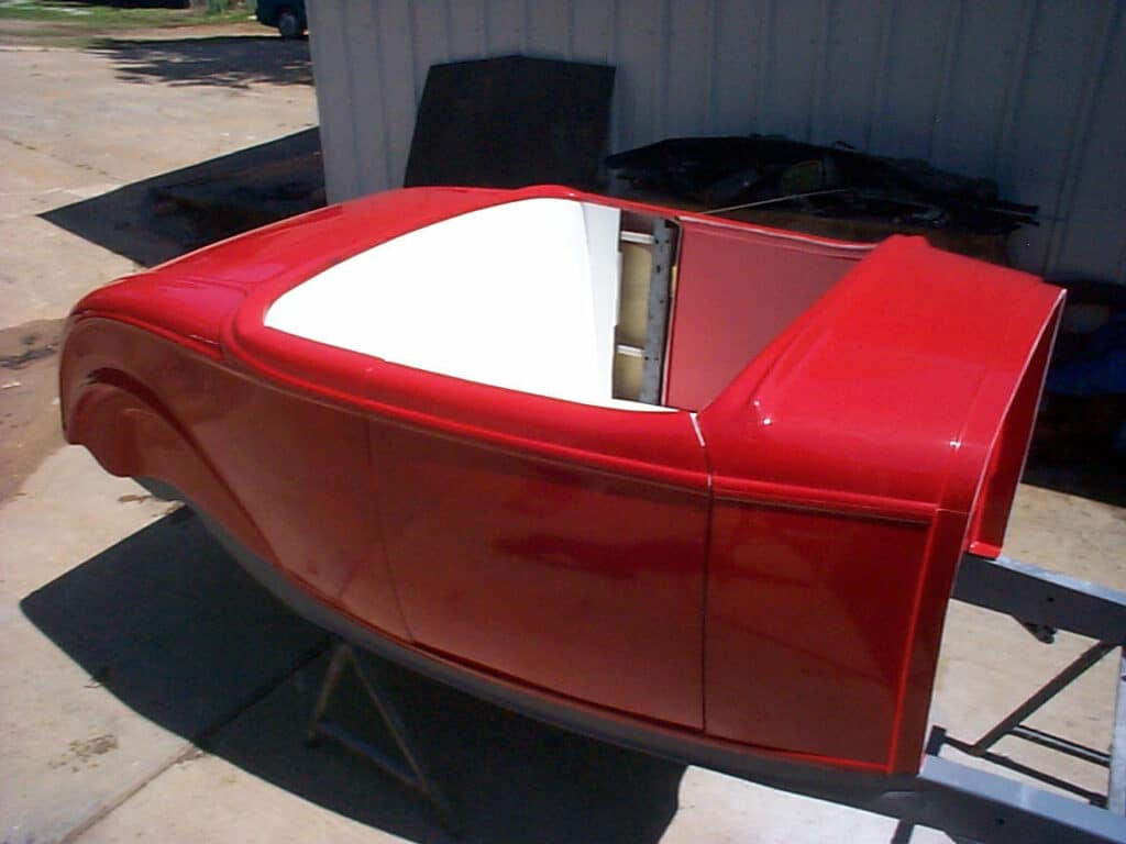 1932 Ford Fiberglass Red Body