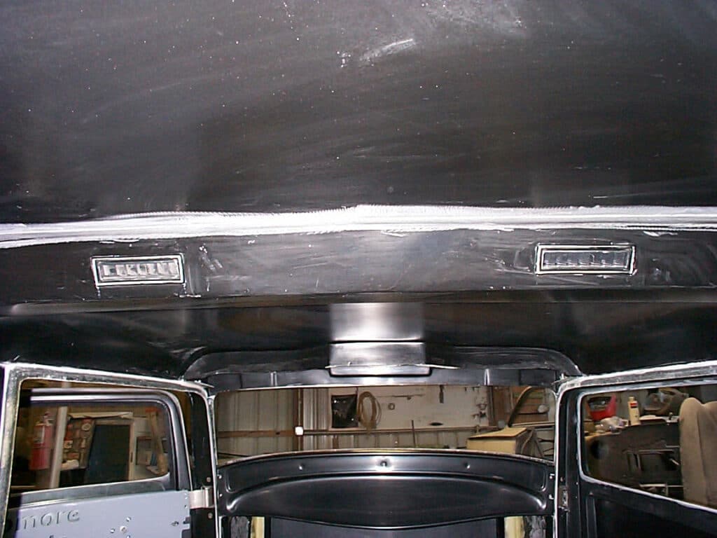 1932 Ford 2 Door Sedan Fiberglass Body Rear Air Ducts
