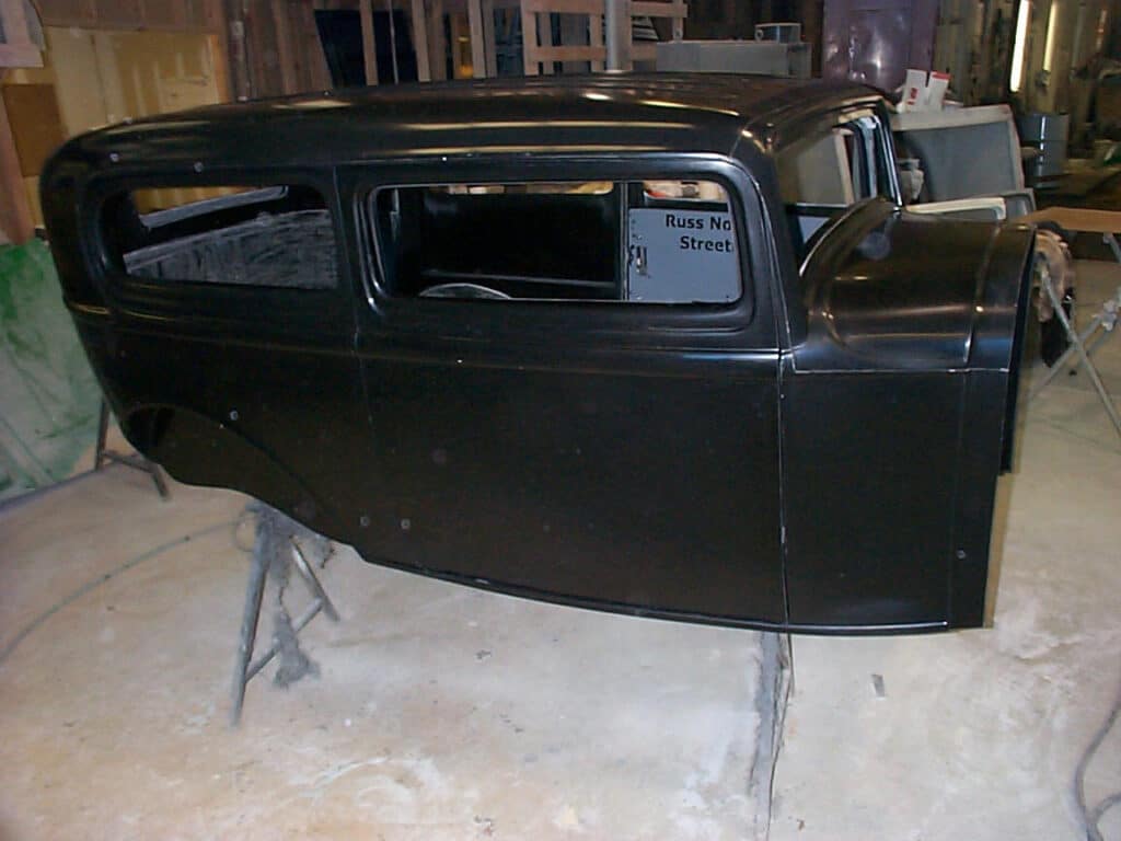 1932 Ford 2 Door Sedan Passenger Side Shot