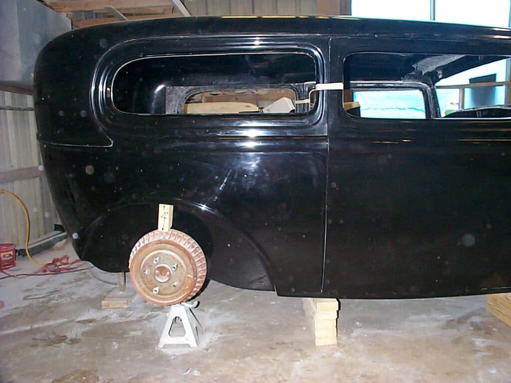 1932 Ford 2 Door Sedan Rat Rod Fiberglass Body